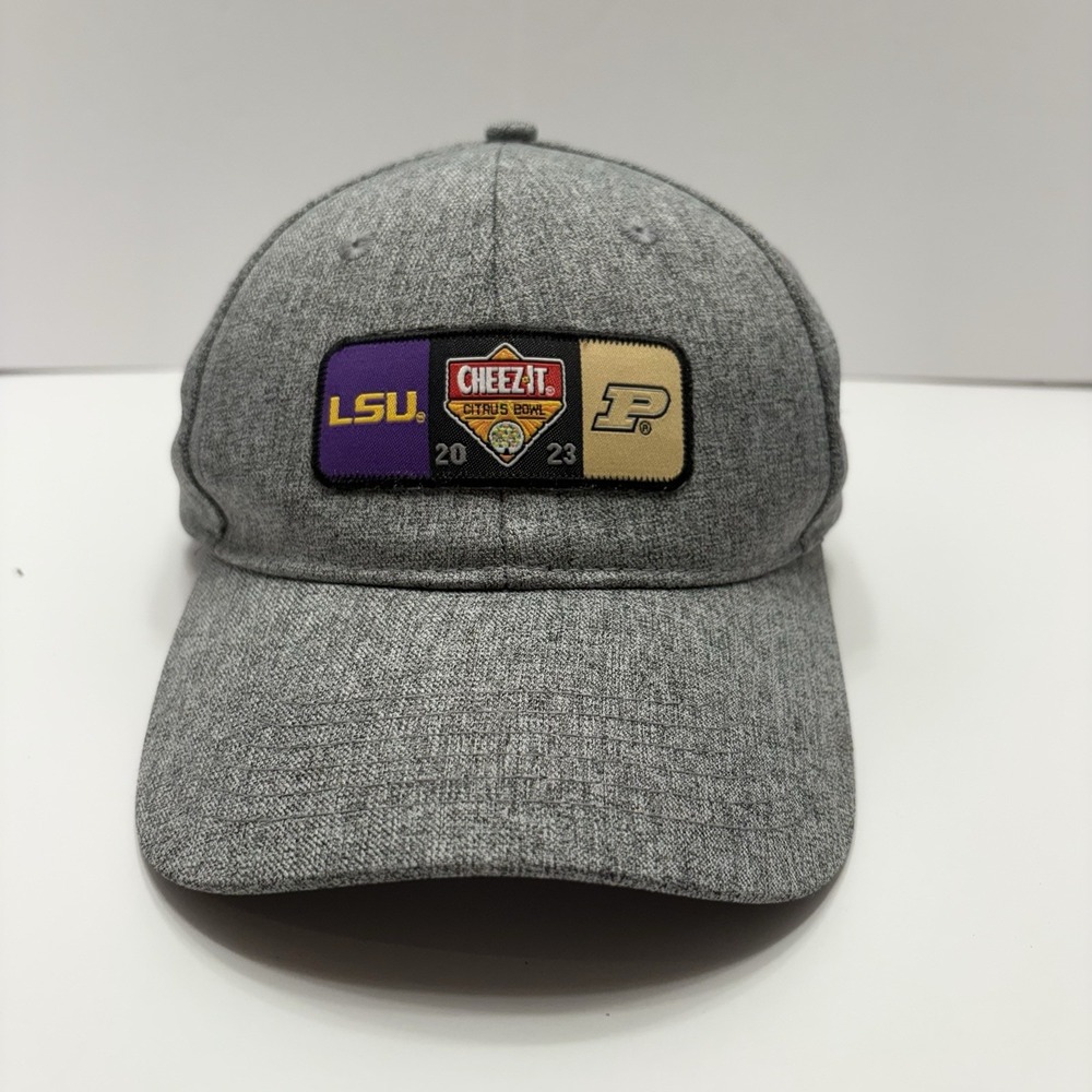 LSU Tigers Hat Cheez It Citrus Bowl Football Purdue University Cap SEC vs Big 10